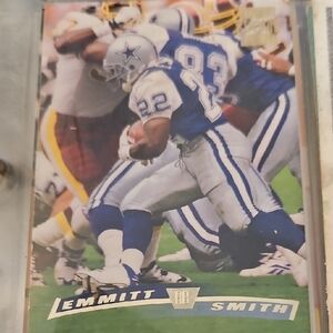 Dallas Cowboys Emmitt Smith Trading Card